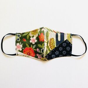 NEW Handmade Black Heritage Print Face Mask